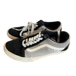 VANS BMX Old Skool Federal Size 8, Black Blue White Professional BMX Shoe